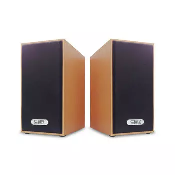 Акустика 2.0 CBR CMS 635, 2x3W, USB, Wooden