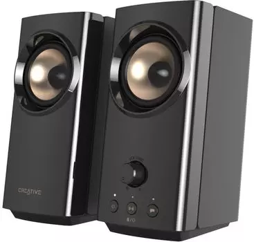 Акустика 2.0 Creative GigaWorks T60, 30 Вт, AUX, Bluetooth, черный (51MF1705AA001)