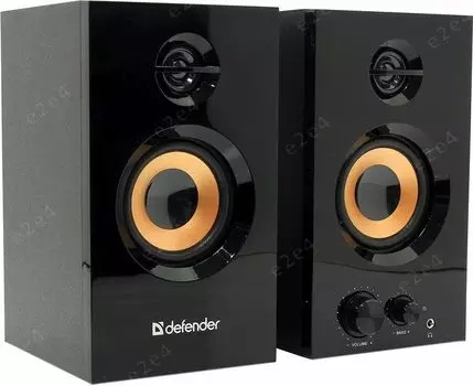 Акустика 2.0 Defender Aurora S20, 20 Вт, черный (65419)