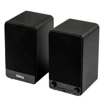 Акустика 2.0 Dialog AJ-13, 30 Вт, USB, microSD, Bluetooth, черный (AJ-13 Black)