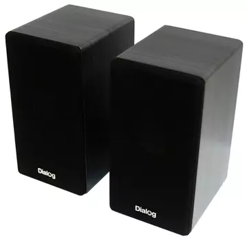 Акустика 2.0 Dialog AST-20UP, 6 Вт, черный
