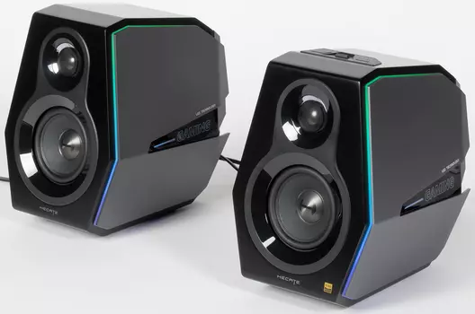 Акустика 2.0 Edifier G5000, 88 Вт, Bluetooth, подсветка, черный (G5000)