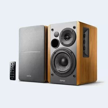 Акустика 2.0 Edifier R1280DB, 42 Вт, AUX, Bluetooth, коричневый