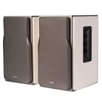 Акустика 2.0 Edifier R1380DB, 42 Вт, AUX, Bluetooth, белый/серебристый (R1380DB white silver)