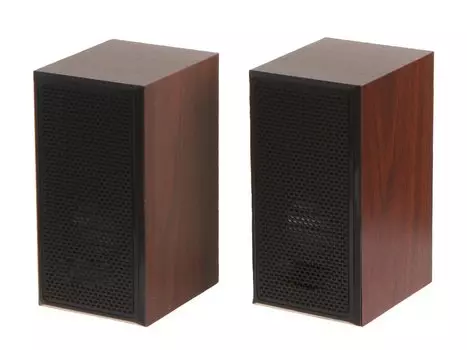 Акустика 2.0 ExeGate Tango 312, 6 Вт, коричневый (EX287058RUS)