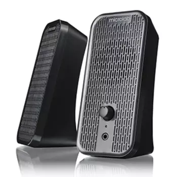 Акустика 2.0 Microlab B55, 4 Вт, AUX, черный
