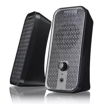 Акустика 2.0 Microlab B-55, 4 Вт, черный