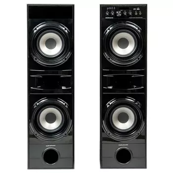 Акустика 2.0 Nakatomi OS-71, 2x50W, USB, Bluetooth, ПДУ, FM, черный