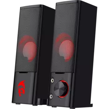 Акустика 2.0 Redragon Orpheus, 6 Вт, подсветка, черный (77601)