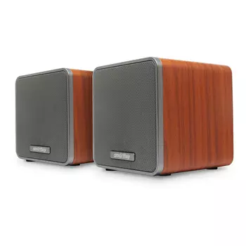 Акустика 2.0 SmartBuy CUBES, 6 Вт, коричневый (SBA-4700)