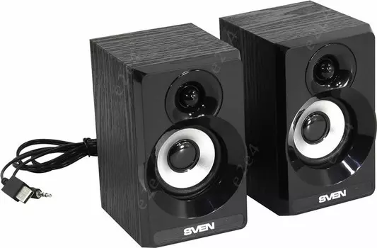 Акустика 2.0 SVEN SPS-517, 6 Вт, черный (SV-016180)