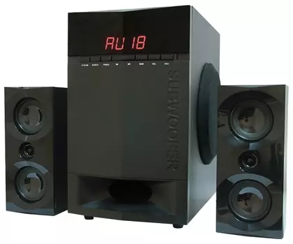 Акустика 2.1 Dialog AP-230, 65 Вт, USB, SD, черный