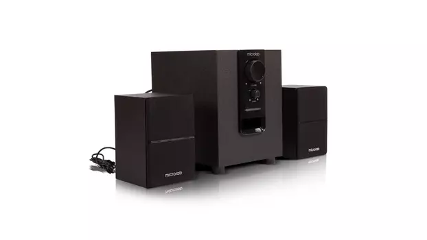 Акустика 2.1 Microlab M-106BT, 10 Вт, AUX, Bluetooth, черный