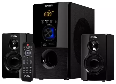 Акустика 2.1 SVEN MS-2050, 55 Вт, USB, SD, Bluetooth (SV-013233)