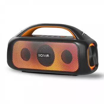 Акустика BQ PBS4000, 55 Вт, FM, AUX, USB, microSD, Bluetooth, подсветка, черный