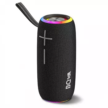 Акустика BQ PBS4004, 20 Вт, FM, AUX, USB, microSD, Bluetooth, подсветка, черный