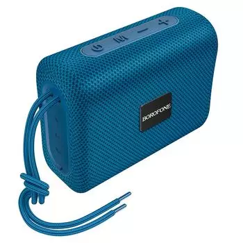 Портативная акустика Borofone BR18 Encourage, 5 Вт, FM, USB, microSD, Bluetooth, темно-синий
