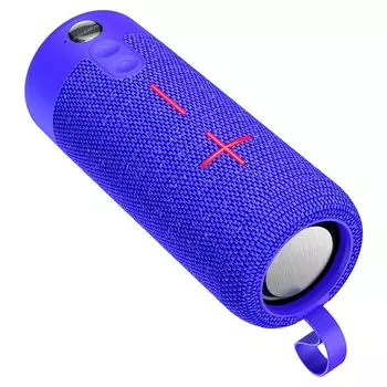 Портативная акустика Borofone BR19 Euphony, 10 Вт, FM, AUX, USB, microSD, Bluetooth, синий (6974443381993)