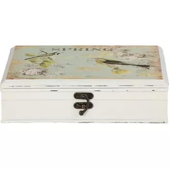 Шкатулка Glasar птицы 33,5х25,5х9 см
