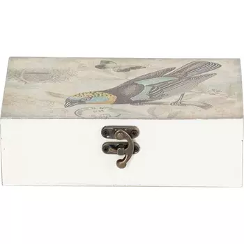 Шкатулка Glasar с птицей 17,6х11,2х5,8 см