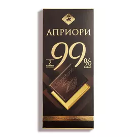 Шоколад Априори Горький 99% 72 г