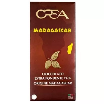Шоколад Crea Madagascar горький 74% 100 г