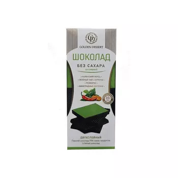 Шоколад GOLDEN DESSERT со стевией 140 г