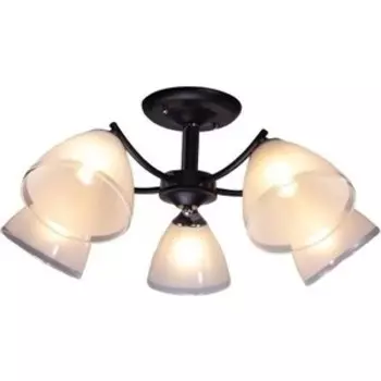 Люстра Imex MD.1092-5-S BK+CH 5*60Вт E27