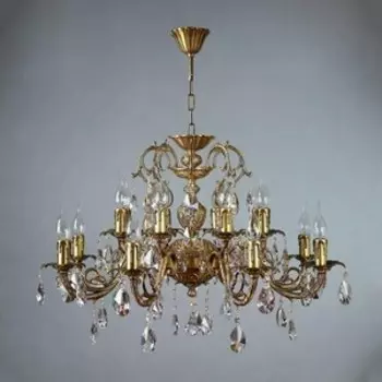 Люстра Ambiente Подвесная Alicante 8888/8+8 AB Tear drop