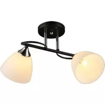 Люстра потолочная Imex MD.2980-2-S BK+CH 2*60Вт E27