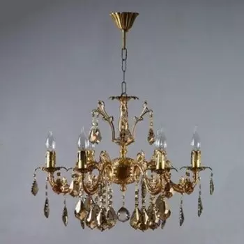 Люстра Ambiente Подвесная Granada 2118/6 AB Honey Leaf