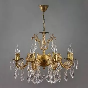 Люстра Ambiente Подвесная Granada 2118/8 AB New Leaf