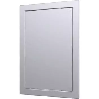 Люк-дверца EVECS ревизионная 168х168 с фланцем 146х146 ABS декоративный (Л1515 gray metal)