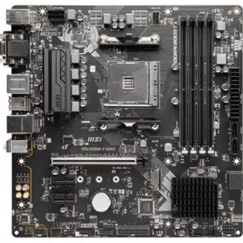 Материнская плата MSI PRO B550M-P GEN3 (Soc-AM4, B550, 4xDDR4, mATX, GbLAN RAID+VGA+DVI+HDMI) (PRO B550M-P GEN3)