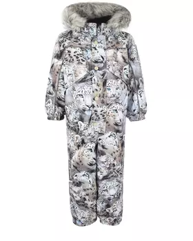 Комбинезон с мембраной Polaris Fur Snowy Leopards Molo детский