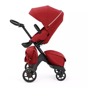 Коляска прогулочная XPLORY X Black/Ruby red 571404 Stokke