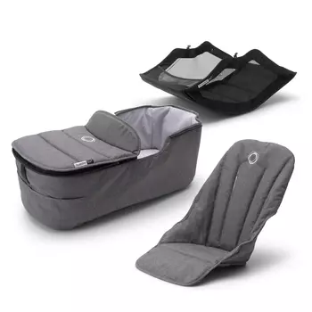 Комплект Fox2 стильный style set GREY MELANGE Bugaboo