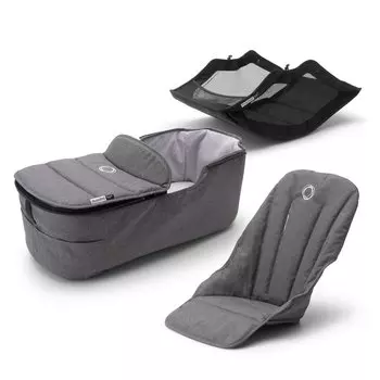 Комплект Fox2 стильный style set GREY MELANGE Bugaboo