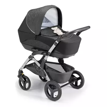 Коляска TRIS SMART 3в1, группа 0/4 (0-22кг), черный медвежонок CAM