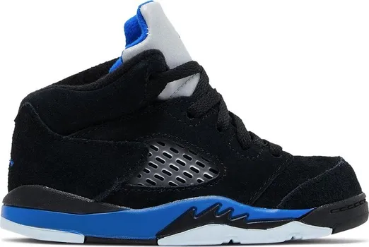 Кроссовки Air Jordan 5 Retro TD Racer Blue, черный