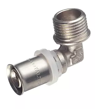 Угол VALTEC (VTm.253.N.001604) 16(пресс) х 1/2 НР(ш)