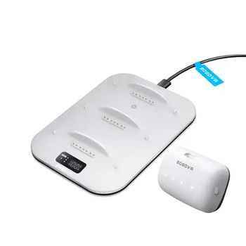 Док-станция BOBOVR BD3 Super Charger Dock мощностью 30 Вт и один аккумулятор BOBOVR B100 емкостью 10000 мАч для серии BOBOVR серебряный