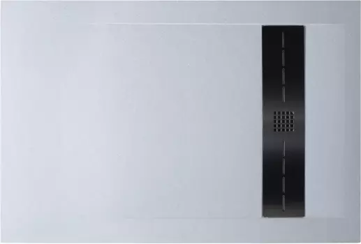 Поддон для душа Aquanet Delight 140x90 белый камень, с сифоном