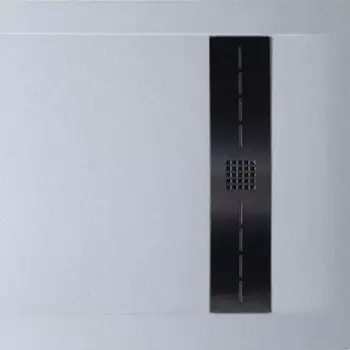 Поддон для душа Aquanet Delight NEW 007G 90x90 серый камень, с сифоном