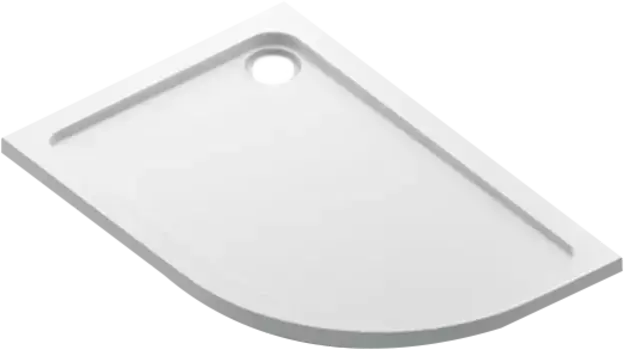 Поддон для душа Good Door Раунд 120х80 L белый
