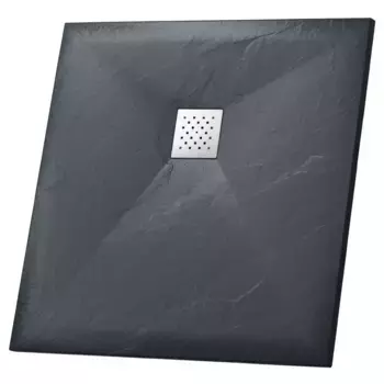 Поддон для душа Grossman Strong GR-S2100100Q 100х100 см, графит
