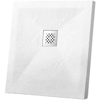 Поддон для душа Vincea VST-4SR1010W 100x100 белый матовый