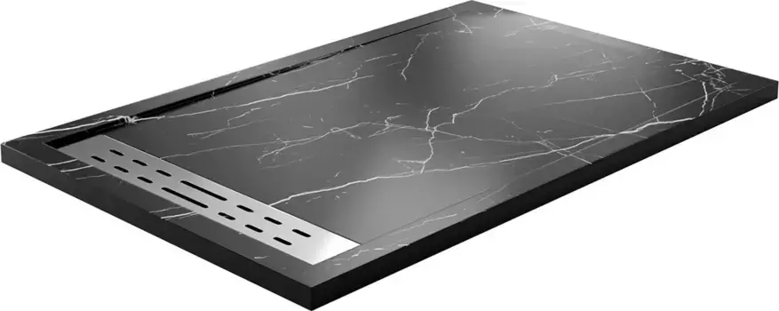 Поддон для душа Wasserkraft Neime 140х90 черный матовый