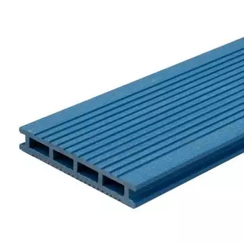 Террасная доска ДПК MultiDeck цвет лазурь 3000х140х22 мм 0.42 м²