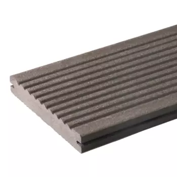 Террасная доска ДПК Terradeck коричневый 3000x150x21 мм структура дерева/вельвет 0.45 м